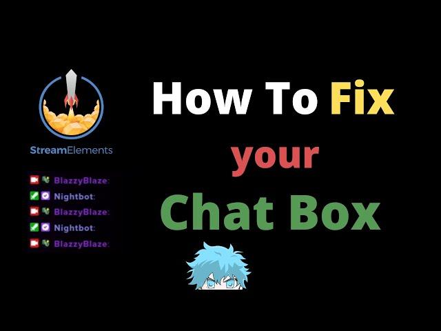 StreamElements | Chat not Showing up? Here's How To Fix It