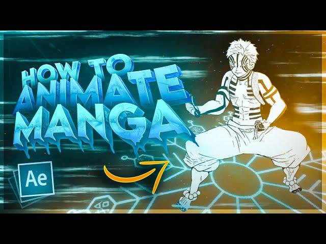 EASY Manga Animation in After Effects | AMV Tutorial