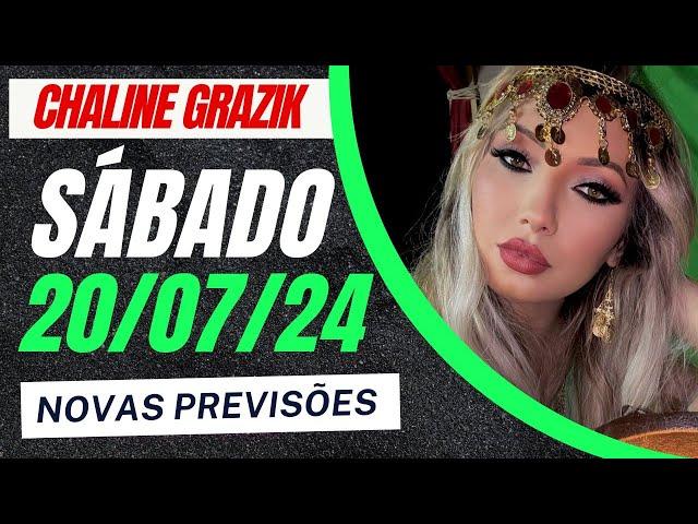 Vidente CHALINE GRAZIK 20/07/24 Previsões Visões e Revelações #chalinegrazik #previsões