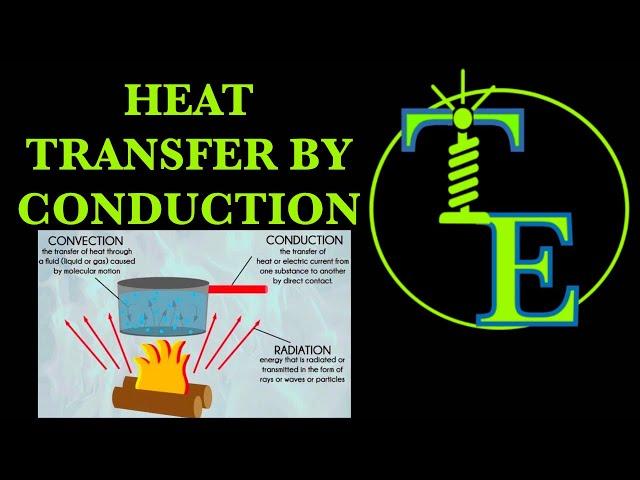 Heat transfer by conduction | Current conduction Vs heat conduction | Heat trasfer