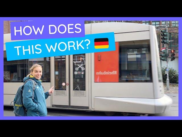 PUBLIC TRANSPORTATION in Germany [Explained] 