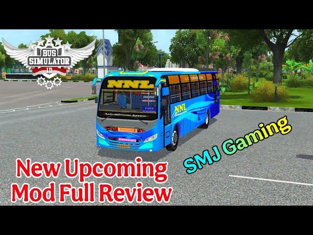 new Upcoming bus mod bus simulator Indonesia bussid v4.3.3 nnl bus mod | SMJ Gaming