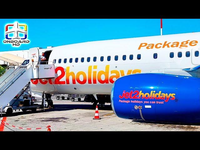 TRIP REPORT | Is Jet2 the Best UK airline? | Birmingham to Santorini | Jet2 Boeing 737