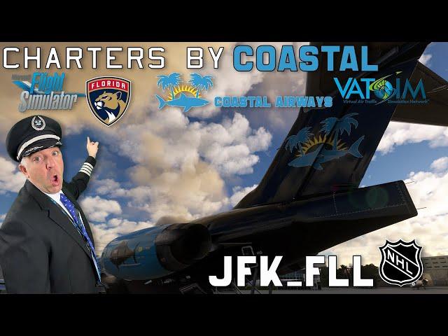 Flying for a Realistic Virtual Airline in Flight Simulator | Coastal Airways NHL Charter