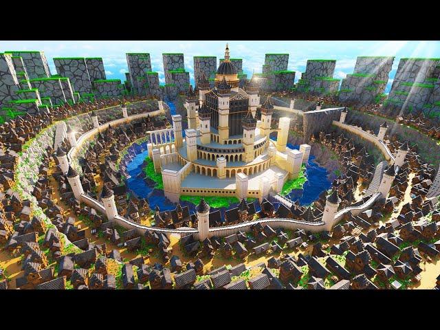 Giant Medieval Kingdom [Minecraft - Timelapse]