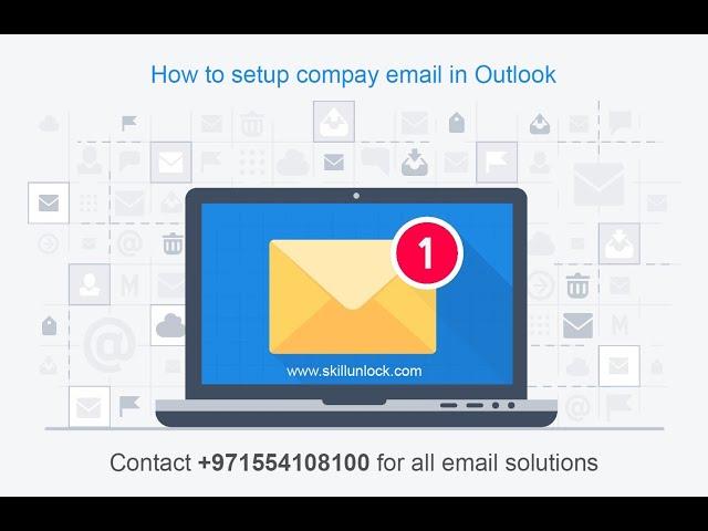 How to Configure Company Email in Outlook | Setup Work Email in Outlook