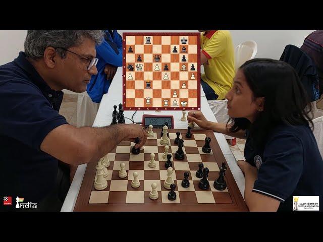 When Divya Deshmukh asked her opponent to play 1.h4! and he did! | National Blitz 2022