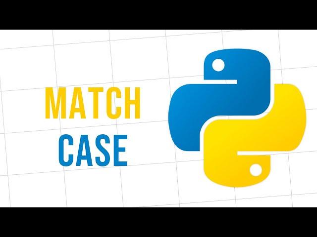 Match case statements in Python