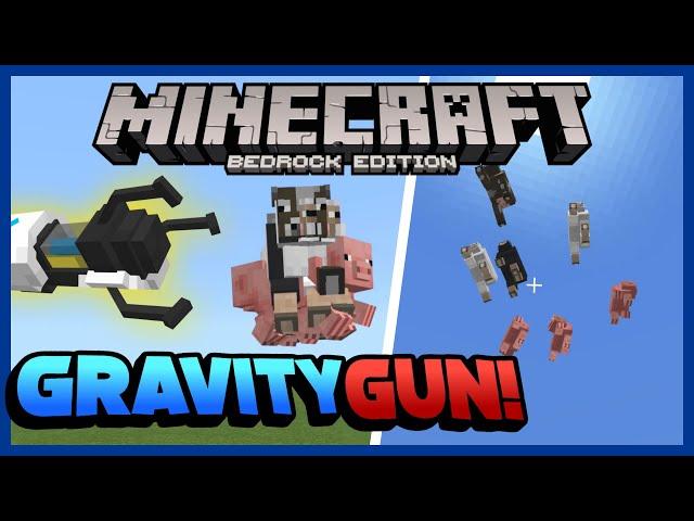 Gravity Gun NUR mit Commands!  Minecraft Bedrock Tutorial