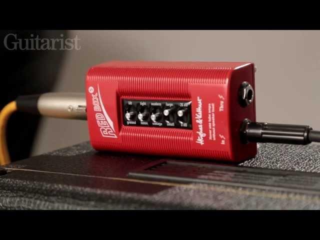 Hughes & Kettner Red Box 5 DI versus Shure SM57 A/B comparison test