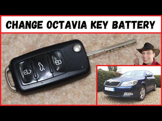 Skoda Octavia Mk2 Key Fob Battery Replacement (Quick & Easy)