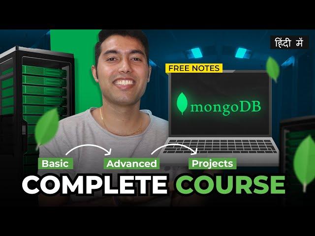 MongoDB Complete Course Tutorial in HindiFree Notes & Projects