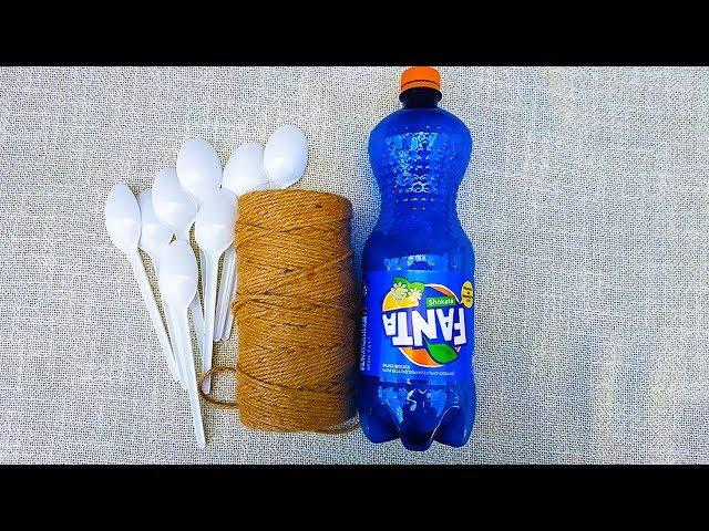 3 IDEAS IDEAS OWN HANDS from plastic spoons | Easter decoration | DIY