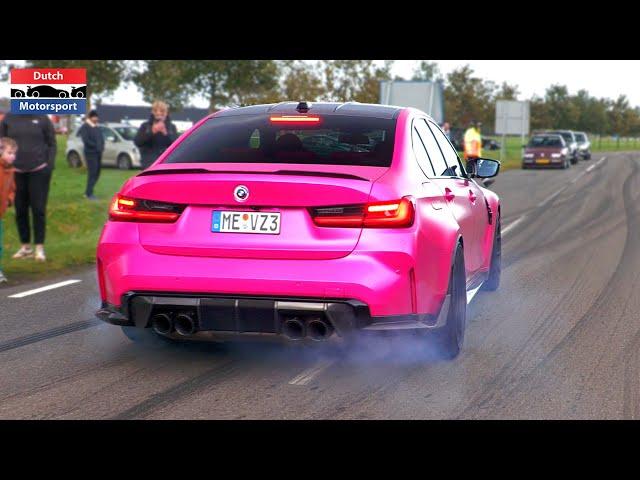 Tuned Cars leaving German Car Show! - 1050HP Turbo S, 800HP M5, E63S, 700HP RS3, Golf R, 800HP X3 M,