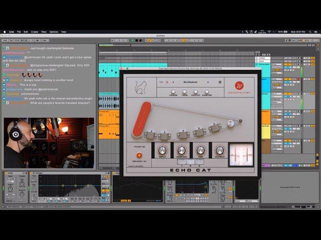 DECAP (music production, Ableton, FL, Drums That Knock - 1.12.2020) Twitch Stream