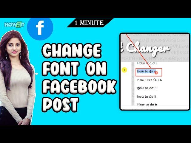 how to change font on Facebook post  2024 | Skill Wave