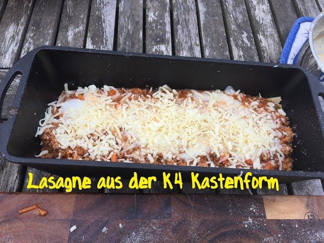 Lasagne aus dem K4 - lockergrillen.de