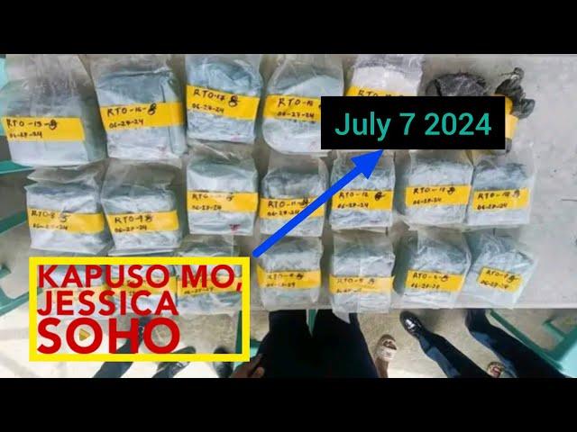 KAPUSO MO JESSICA SOHO | July 7 2024! Mga Shabu Ng China Nakita sa dagat ! kmjs latest update