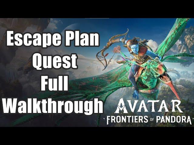 Avatar: Frontiers of Pandora - Escape Plan Quest Full Walkthrough