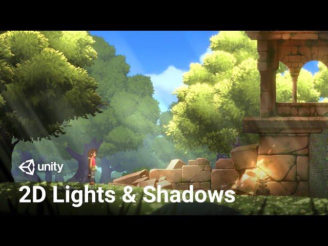 2D Lights and Shadows in Unity 2019! (Tutorial)