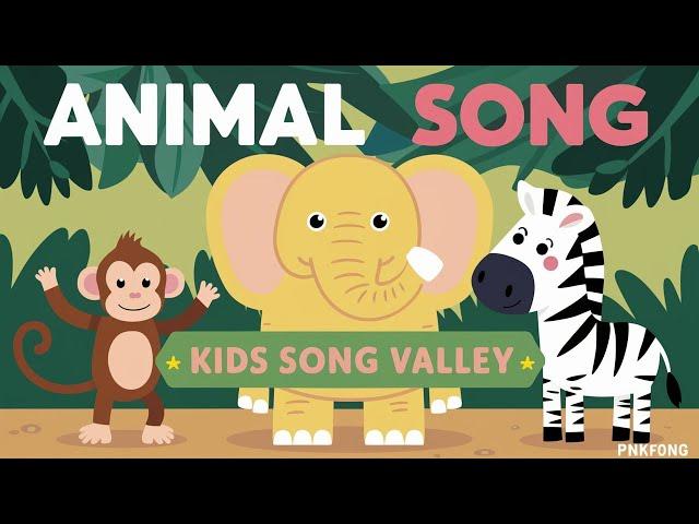 ANIMAL SONG FOR KIDS | Animal Boogie | KIDS SONG VALLEY