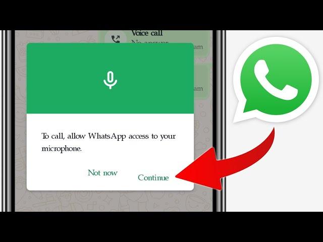 To Call Allow Whatsapp Access To Your Microphone Tap Settings Permissions And Turn Microphone On