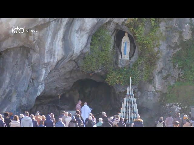 Chapelet du 10 mars 2025 à Lourdes