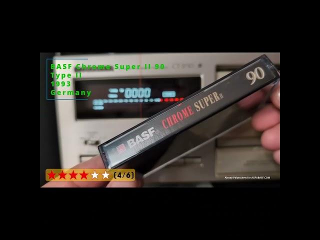 BASF Chrome Super II 90 Type II Germany 1993 #audiocassettes #agfabasf #retro #analogtape