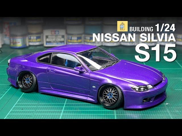 Build 1/24 Nissan Silvia S15 Vertex - Aoshima