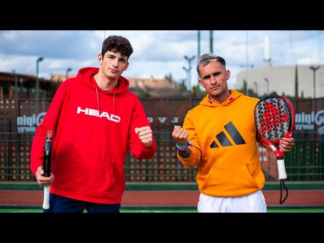 ARTURO COELLO reta 1VS1 a DELANTERO09 - Partido de Pádel *Tie Break*