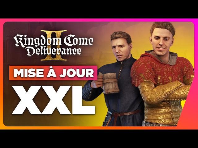 Barbier, mode hardcore : les nouveautés du patch Kingdom Come Deliverance 2 !  NEWS du 06/03/2025