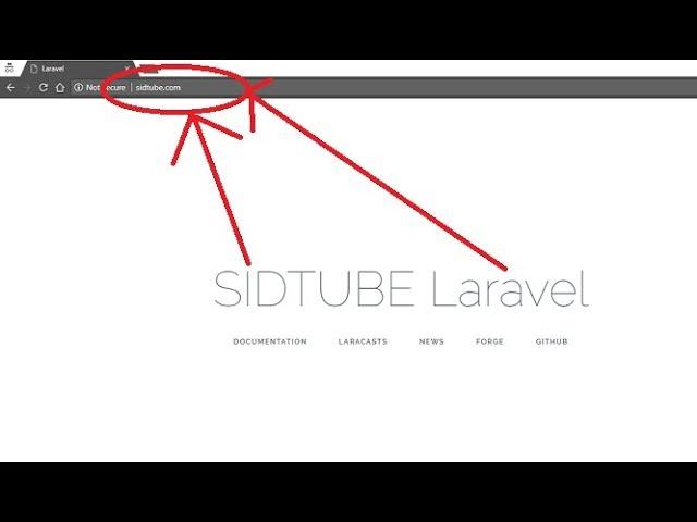 How to change localhost to custom domain in xampp sever [laravel]
