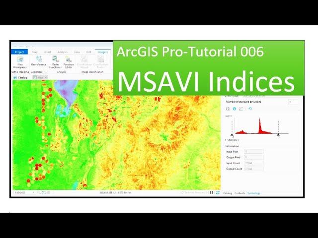 How to make Modified Soil Adjusted Vegetation Index using ArcGIS Pro || ArcGIS Pro Tutorial ||