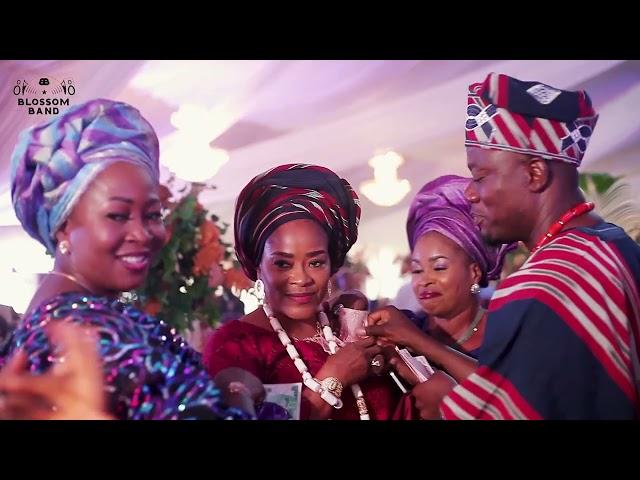 Blossom Band at Oyindamola and Similoluwa's traditional wedding.