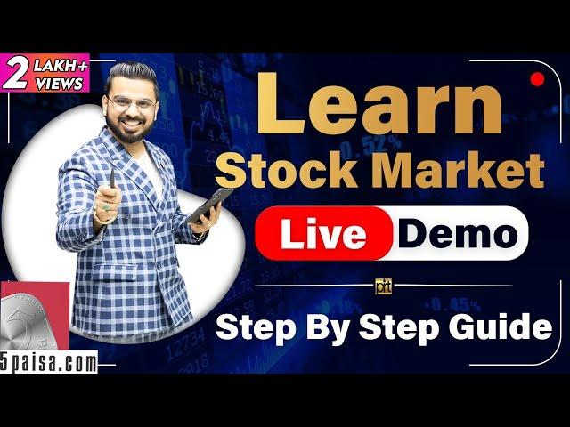 Learn Stock Market Basics for Beginners | How to Buy Shares & Place Orders in 5 Paisa?