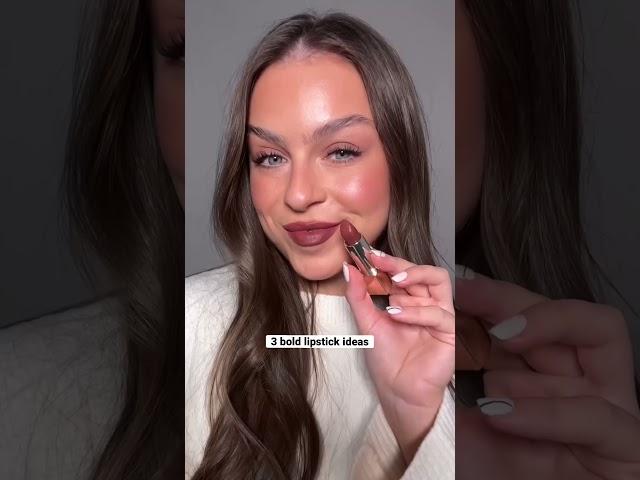 Bold lipstick ideas you HAVE to try!! | Charlotte Tilbury, Fenty Beauty, Rare Beauty #makeuptutorial