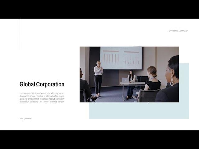 Effective Business Presentation Video - After Effects Template