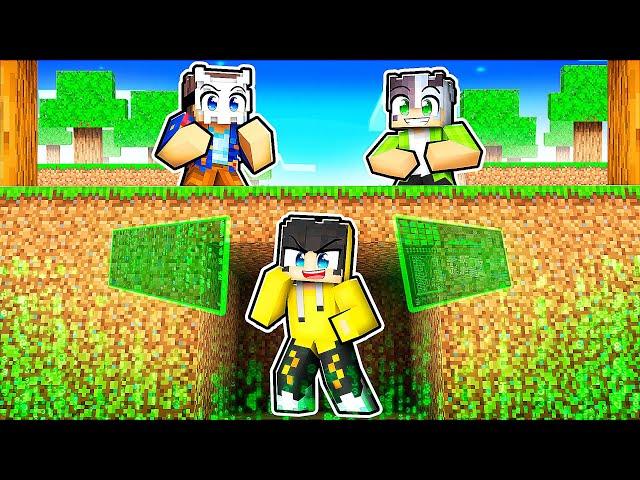 Minecraft MANHUNT ama HİLE İLE TROLLEDİM!