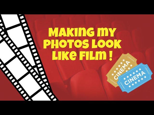 Transforming my photos to look like film | MineHome100