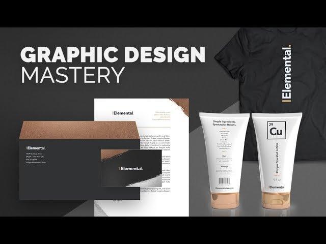 NEW COURSE! Graphic Design Mastery: The Complete Branding Process