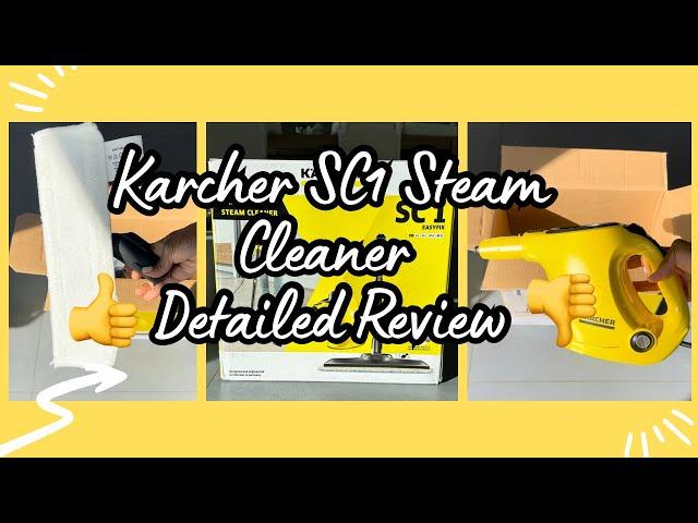  Full Review 2024 - Light & powerful Steam Cleaner - Karcher SC1 EasyFix