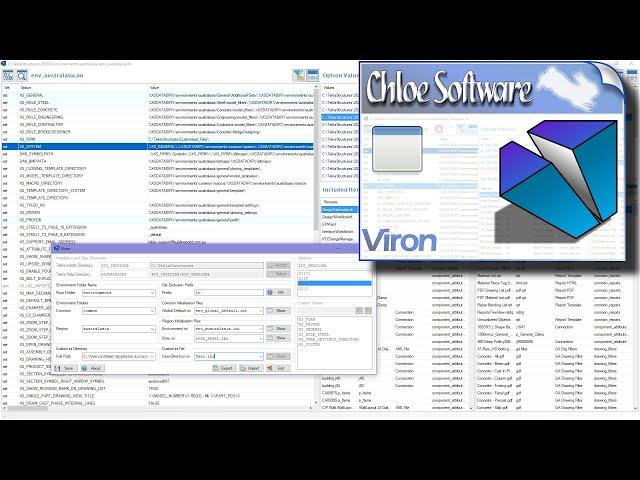 Viron (Tekla Structures Extension) - Main Features