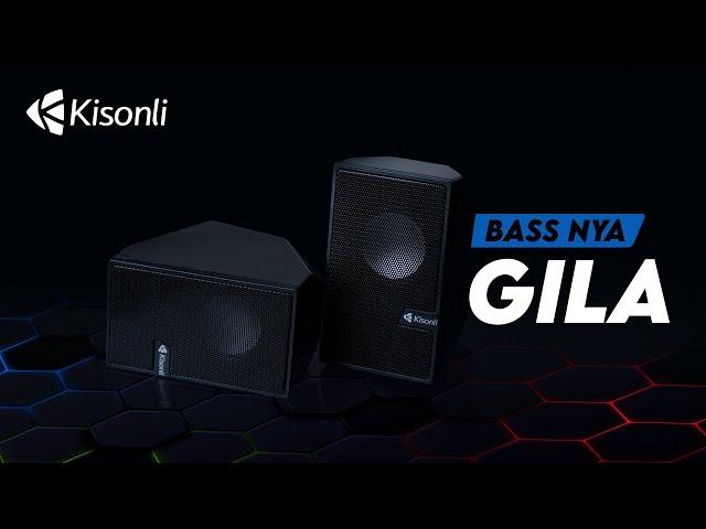 Speaker Komputer Terbaik BASS MANTAP ! - Review dan Unboxing Speaker Kisonli  S-555 TERMURAH