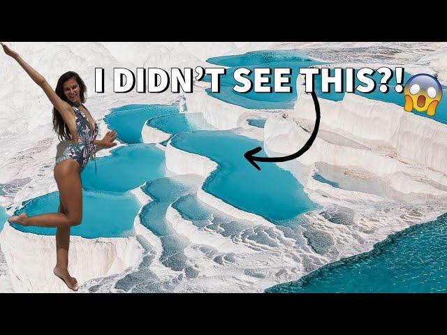 PAMUKKALE TURKEY TRAVEL VLOG - IS PAMUKKALE  WORTH THE HYPE? 