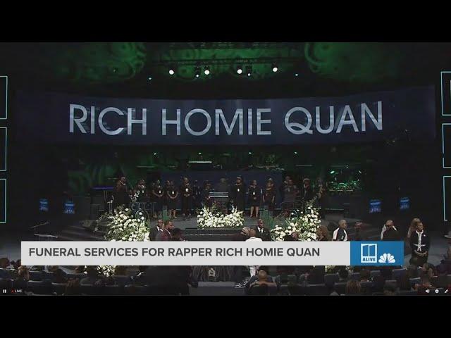 Celebration of life for Rich Homie Quan | Part 1 service