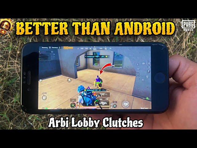 Fastest ArbiSquad Wipe | iPhone Se Better Than Android in 2024 | iPhone Se PUBG 60FPS Test 2024