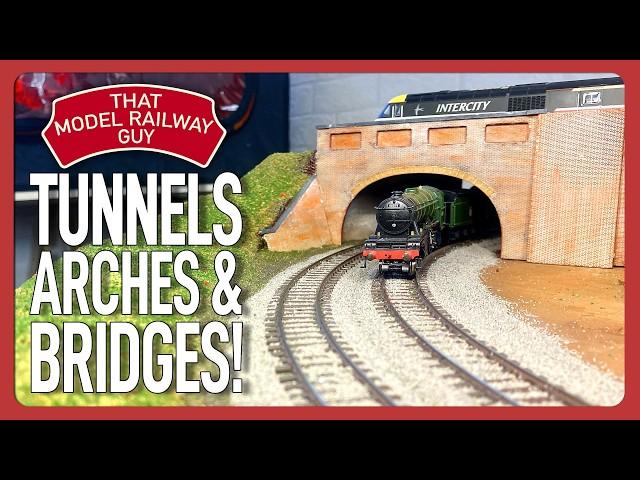 Building A TT:120 Model Railway - Episode 8 - Tunnels, Arches & Bridges!