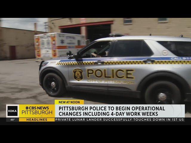 Pittsburgh Police announce operational changes