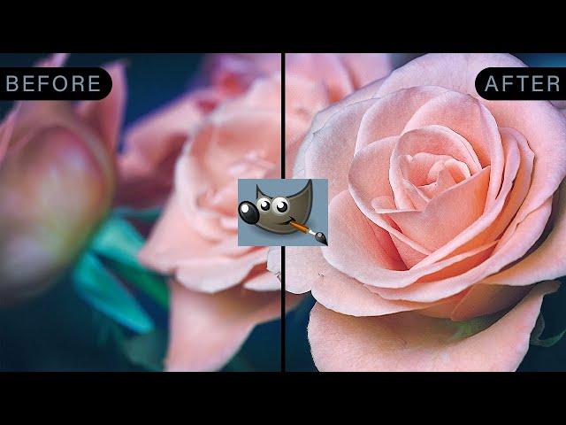 How to Improve the Clarity of Photos in Gimp
