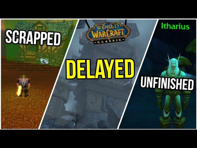 The Unfinished Side Of Vanilla WoW We NEVER Saw